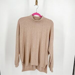Banana Republic Beige Mockneck Sweater